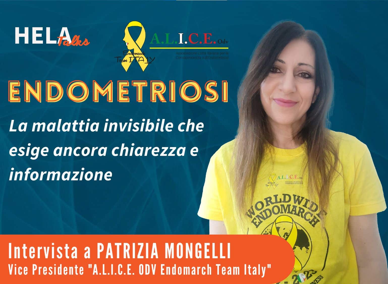 Endometriosi: intervista a Patrizia Mongelli - Alice ODV